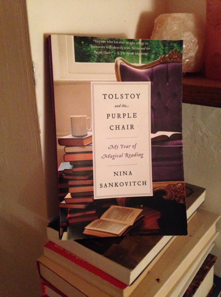 Nina Sankovitch Tolstoy and the Purple Chair - My Year of Magical Reading